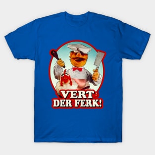 Vintage Chiken Vert Der Ferk T-Shirt